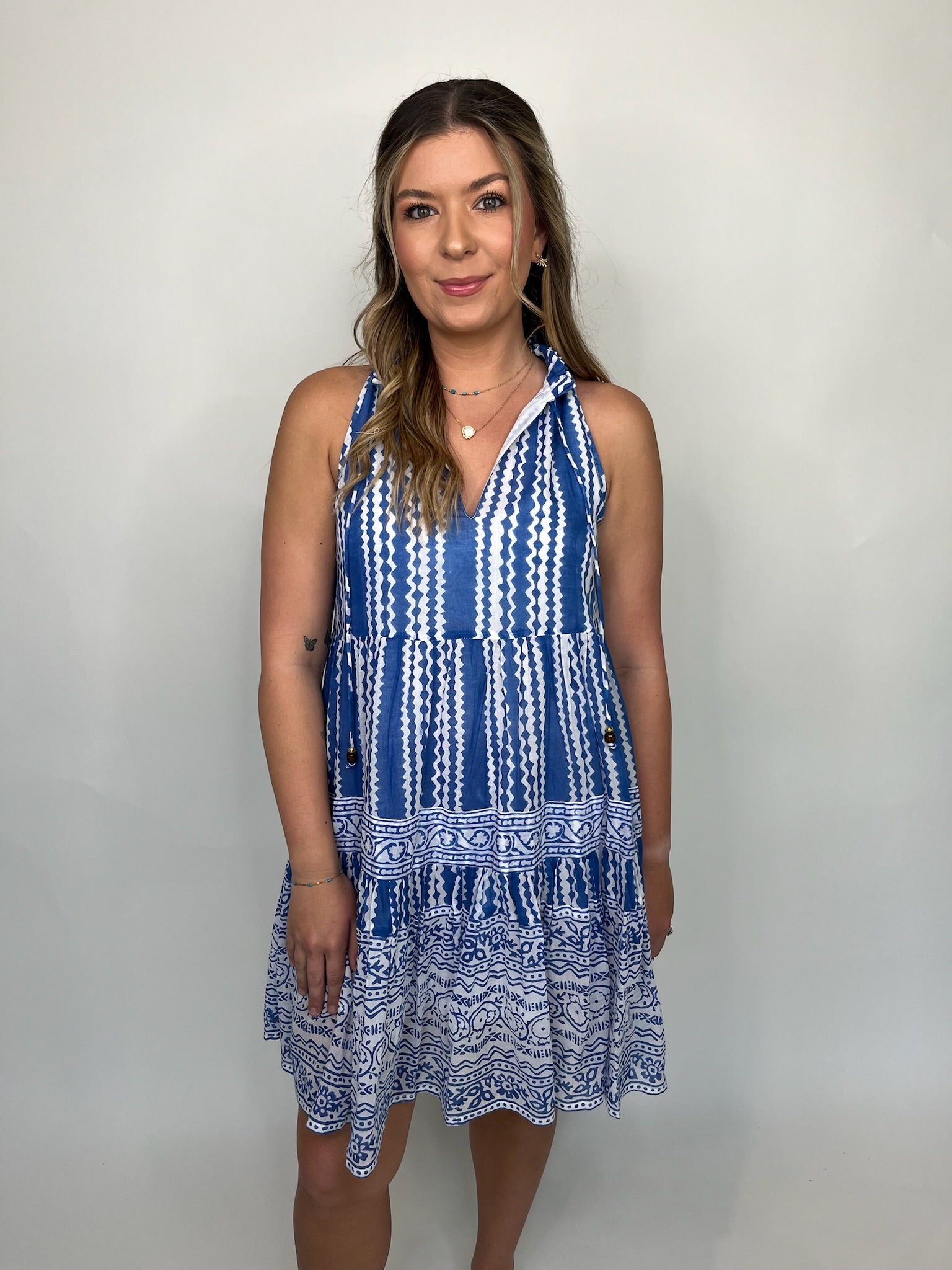 Oliphant Sleeveless Tiered Dress | Vagabond Apparel Boutique