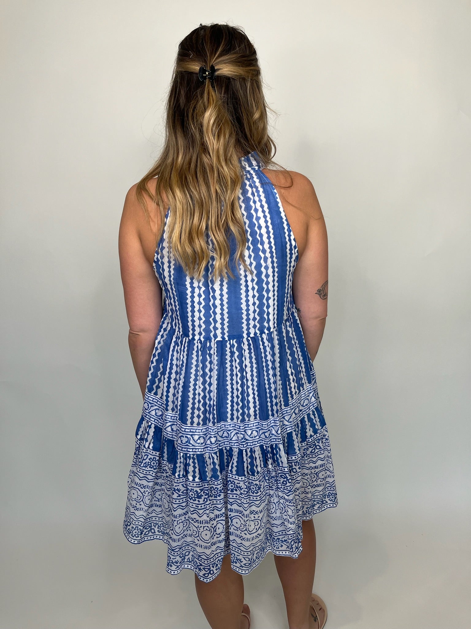 Oliphant Sleeveless Tiered Dress | Vagabond Apparel Boutique