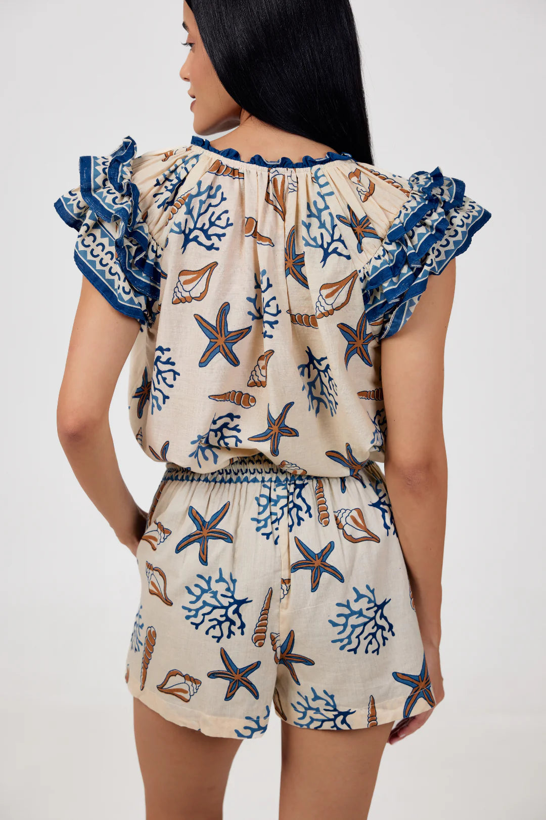 Ollari | Cove Blouse | Back | Vagabond | Apparel | Boutique