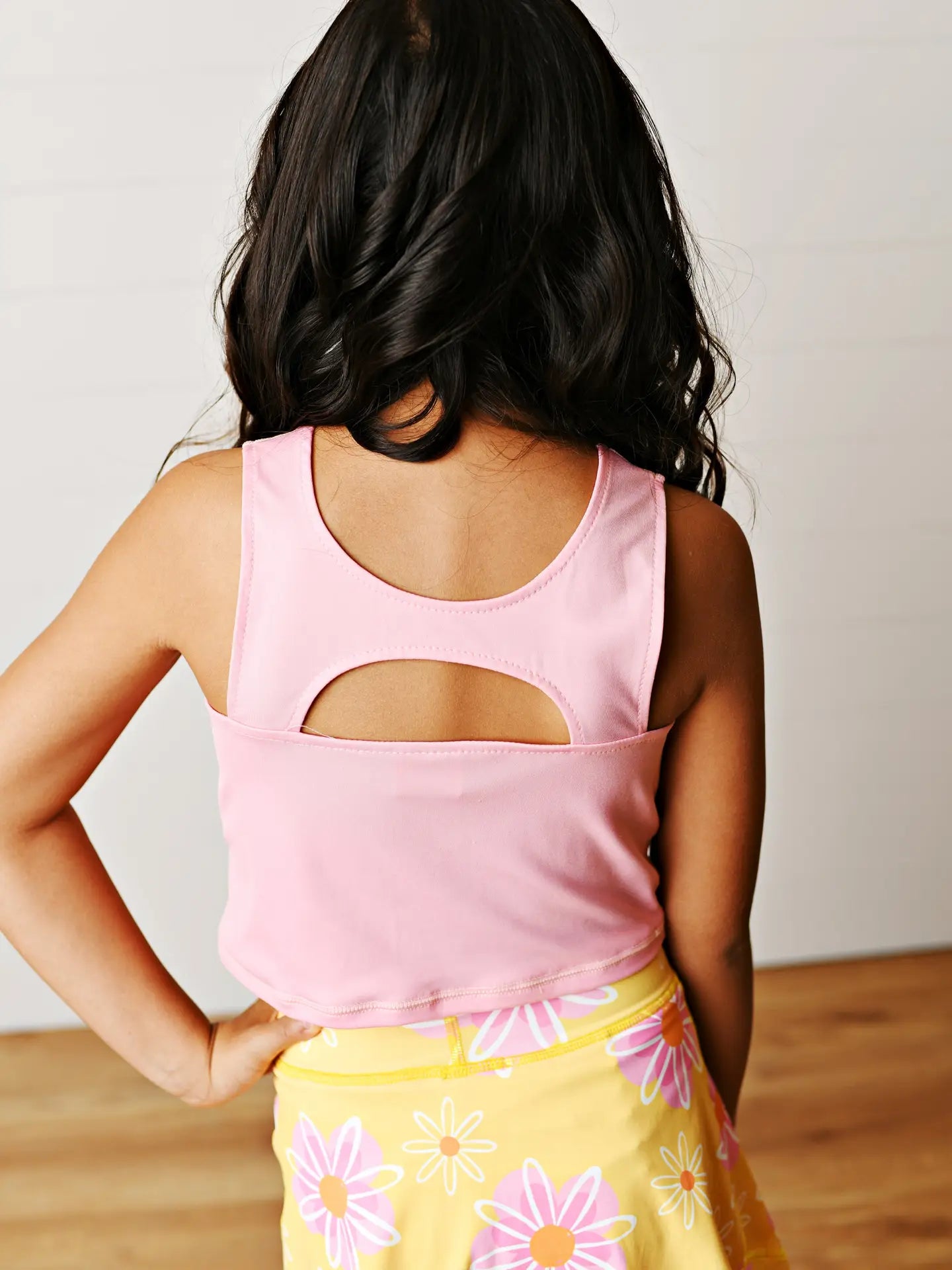 Oopsie Daisy | 2 Piece Athletic Active Skirt Sport Set | Back | Vagabond | Apparel | Boutique