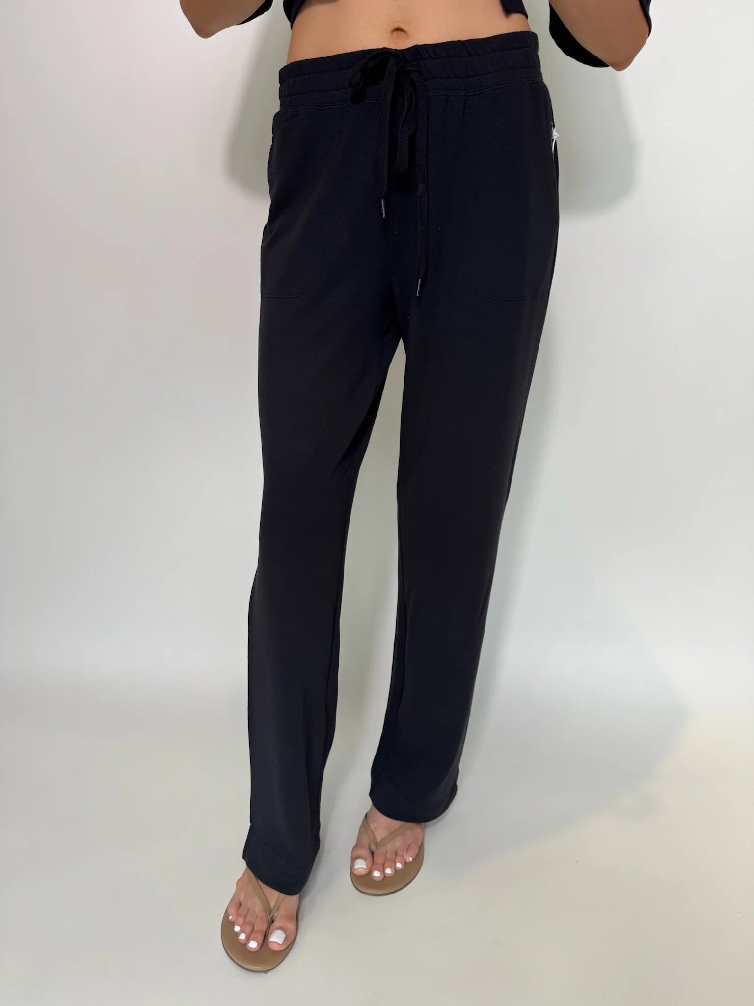 PJ Salvage | Essential Pant | Black | Front | Vagabond | apparel | Boutique