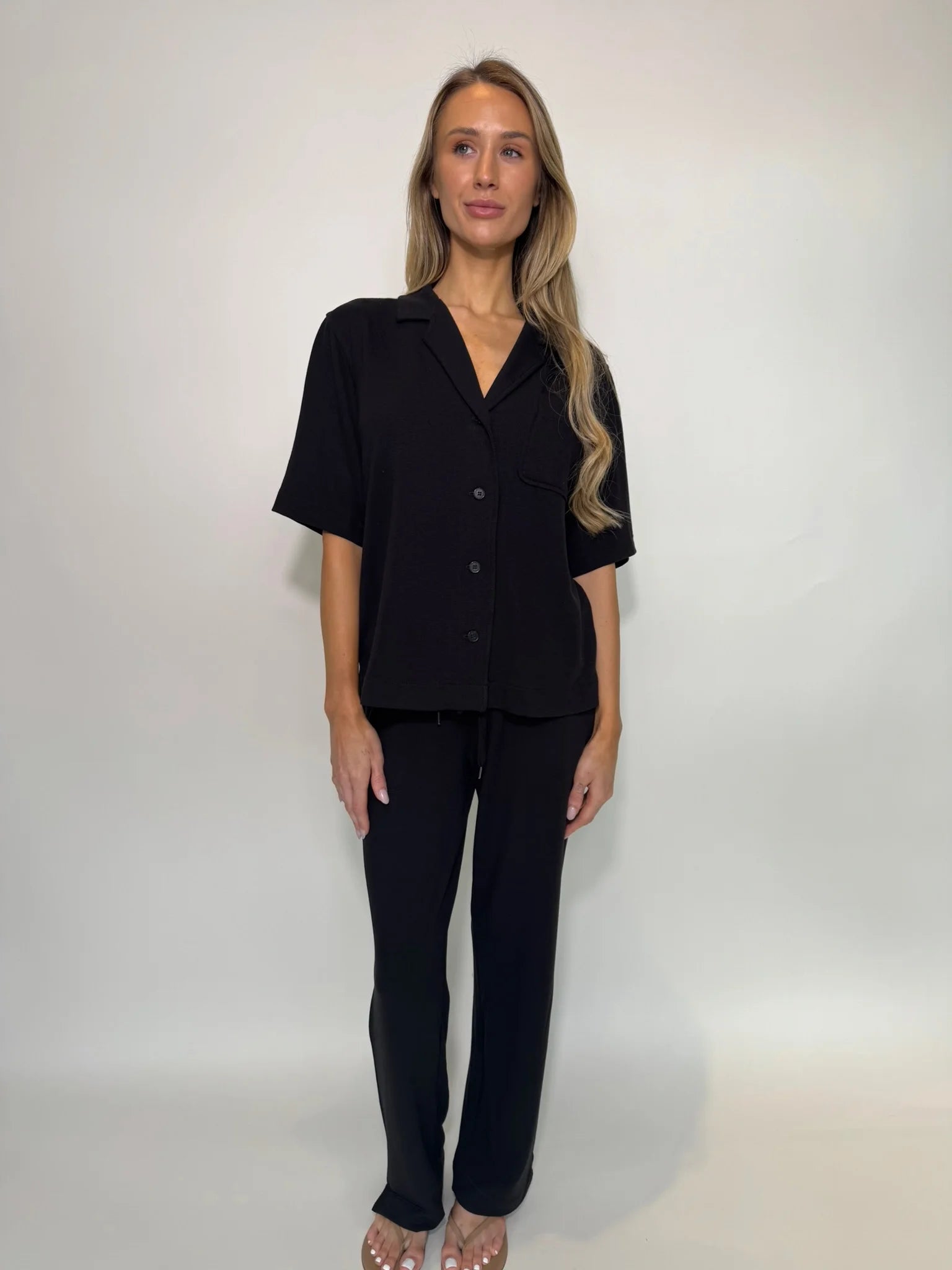 PJ Salvage | Essential Pant | Black | Full | Vagabond | apparel | Boutique