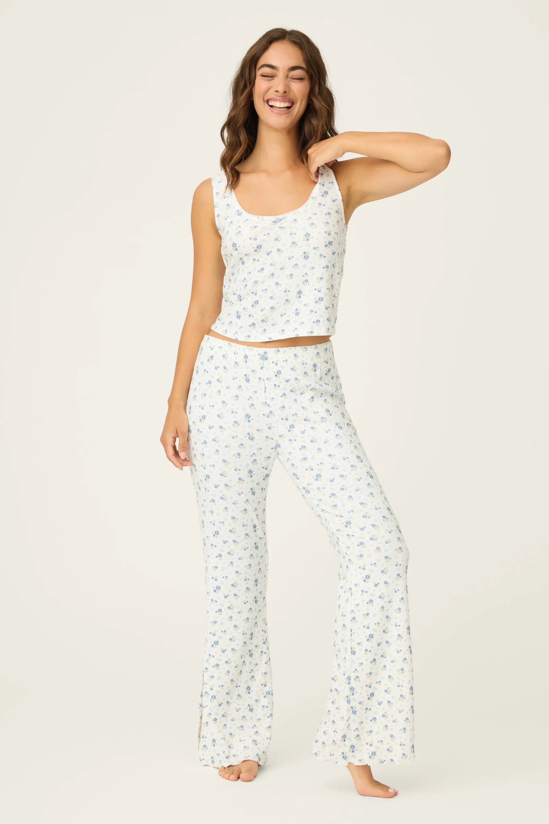 PJ Salvage | More Amour Pointelle Pant | Vagabond | Apparel | Boutique