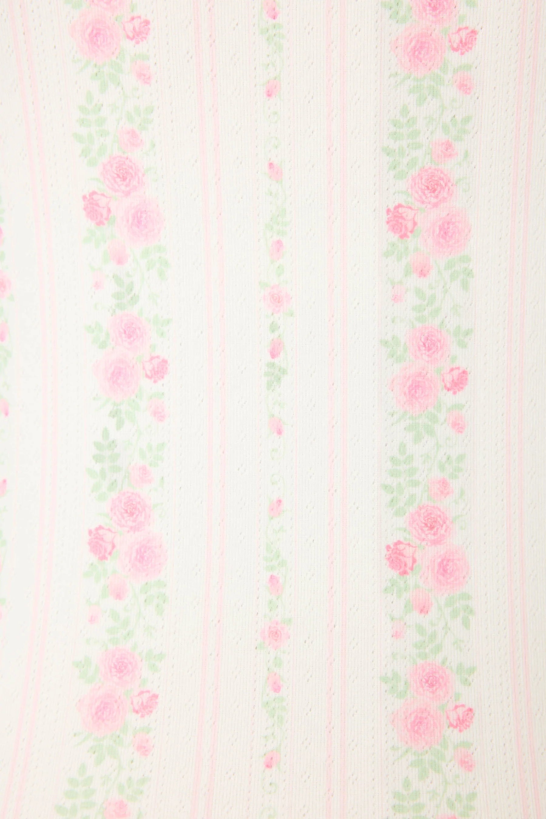 PJ Salvage | Roses Are Pink Petal Dream Pointelle 3-Piece PJ Set | Swatch | Vagabond | Apparel | Boutique