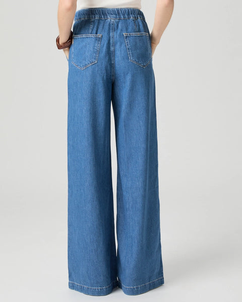 Paige | Rumi | Wide Leg Pant | Back | Vagabond | Apparel | Boutique
