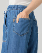 Paige | Rumi | Wide Leg Pant | Close | Vagabond | Apparel | Boutique