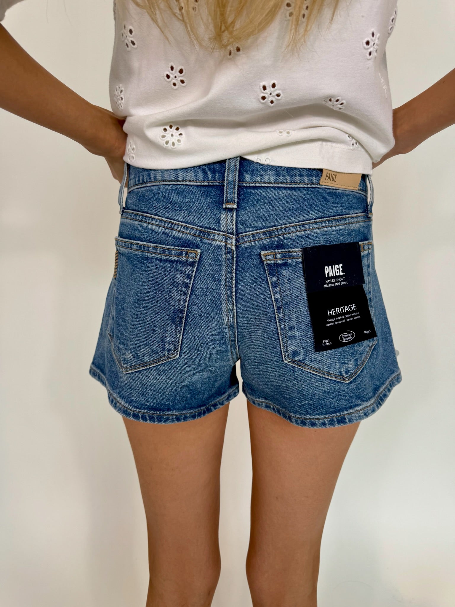 Paige | Hayley Short Bluffs | Back | Vagabond | Apparel | Boutique