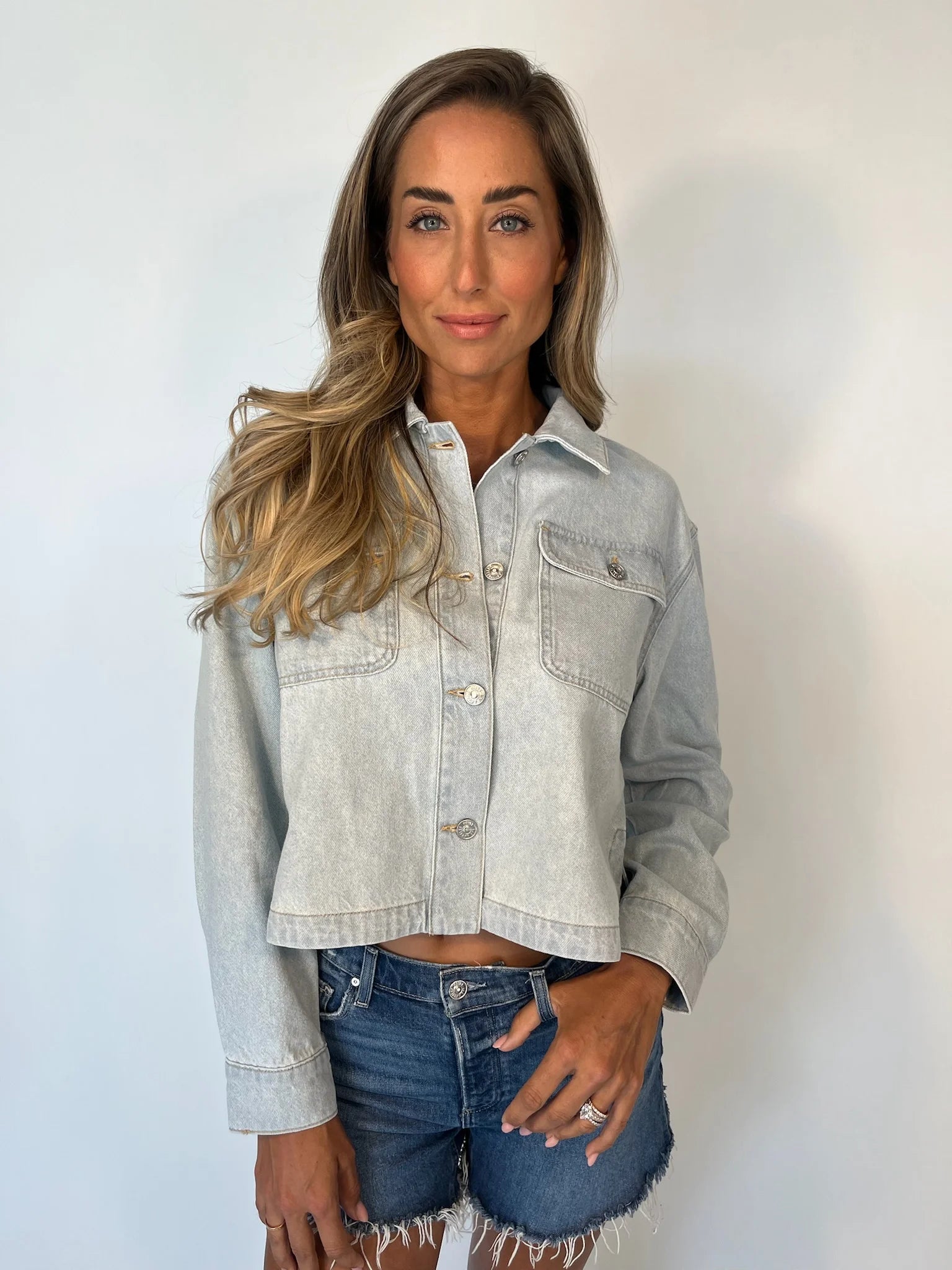 Paige | Natalia Croped Shacket | Vagabond | Apparel | Boutique