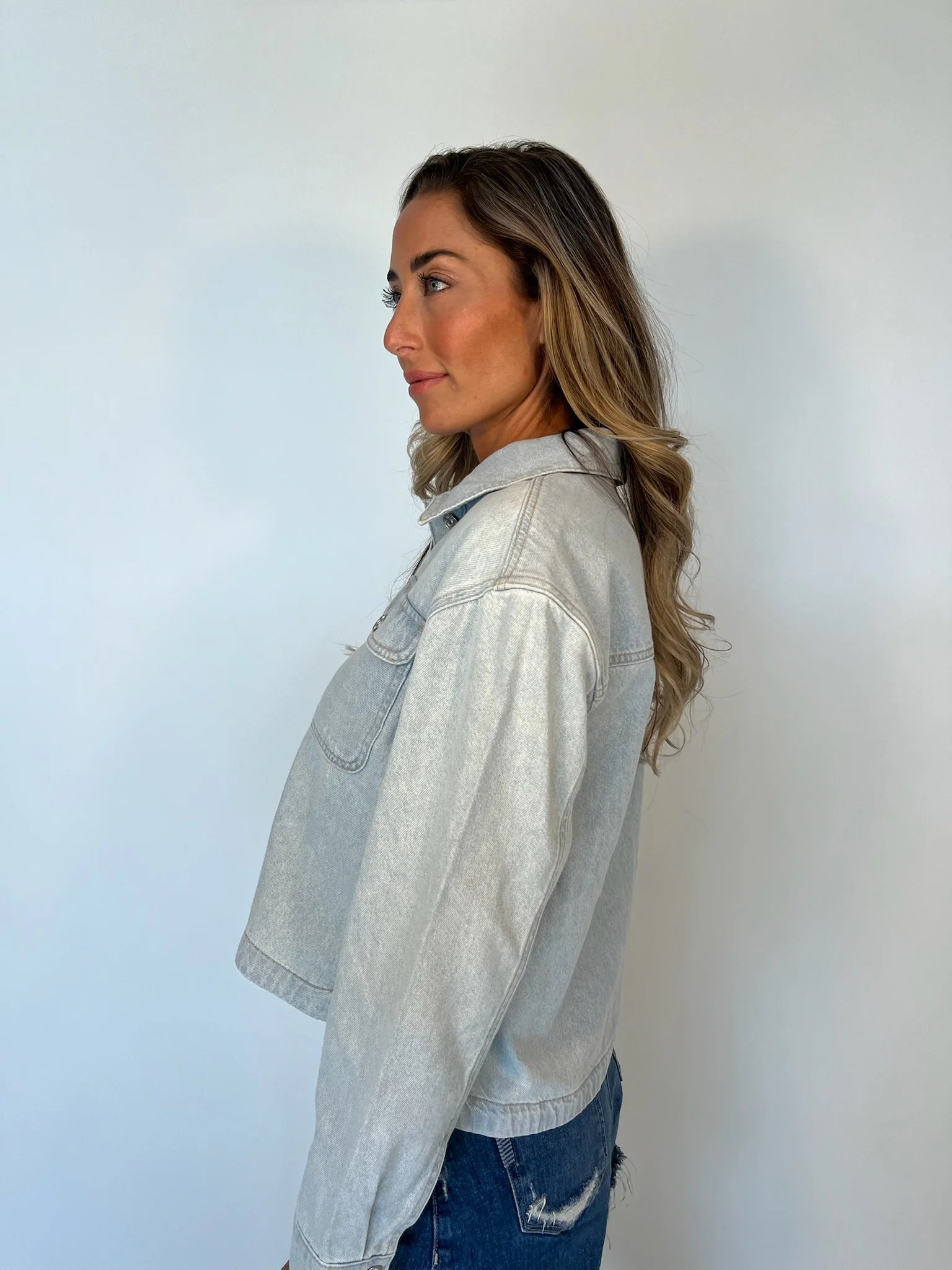 Paige | Natalia Croped Shacket | Vagabond | Apparel | Boutique