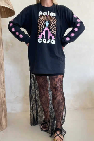 Palm Collective | Daintree Lace Skirt | Black | Vagabond | Apparel | Boutique