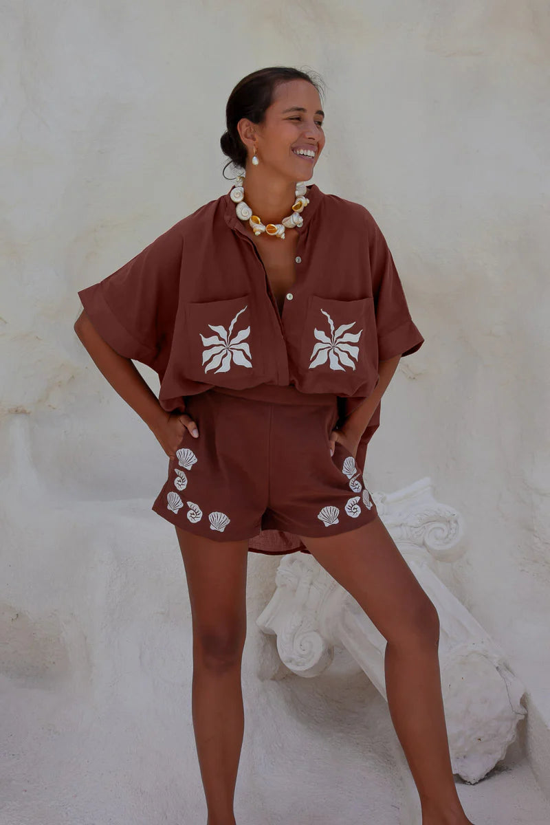 Palm Collective | Elise Shorts | Front | Vagabond | Apparel | Boutique