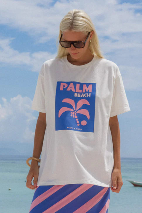 Palm Collective | PB Postcard Tee | Vagabond | Apparel | Boutique
