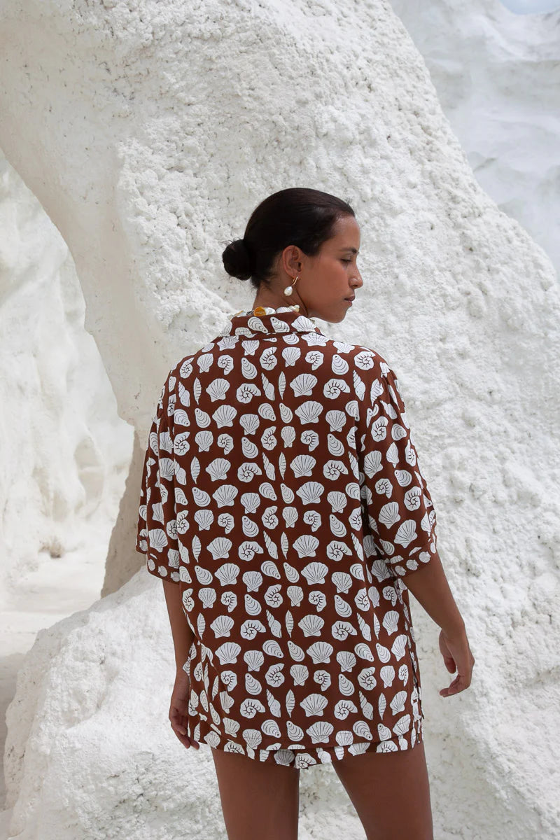 Palm Collective | Tide Pool Blouse | Back | Vagabond | Apparel | Boutique