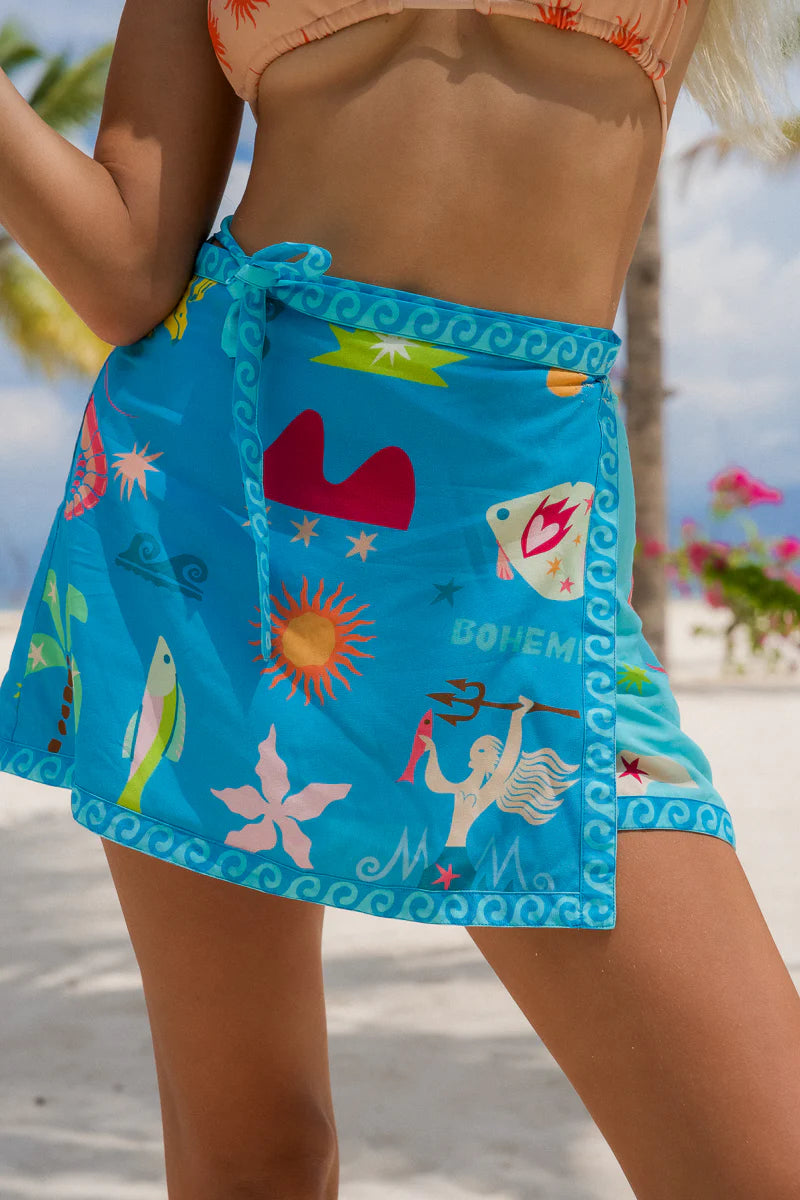 Palm Collective | Wrap Skirt | Vagabond | Apparel | Boutique