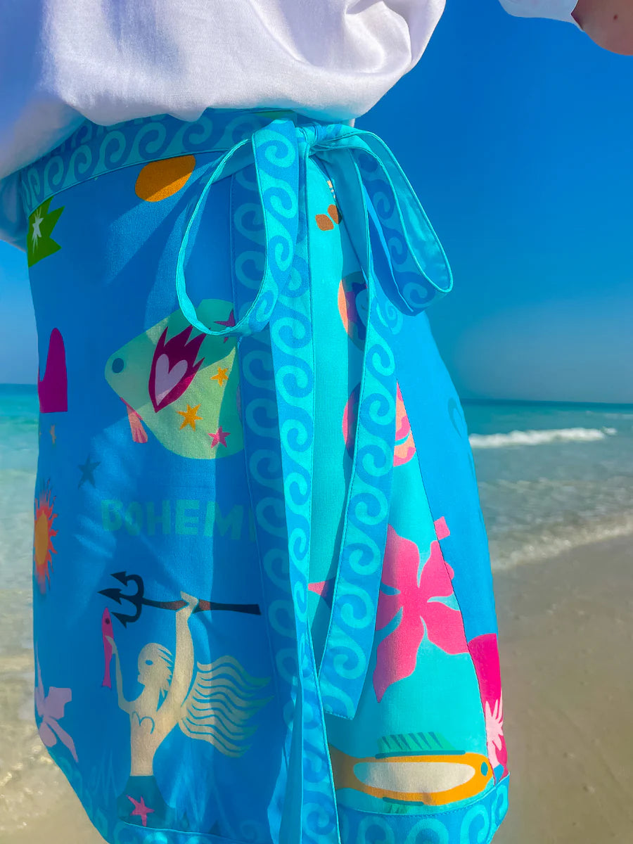 Palm Collective | Wrap Skirt | Vagabond | Side | Apparel | Boutique