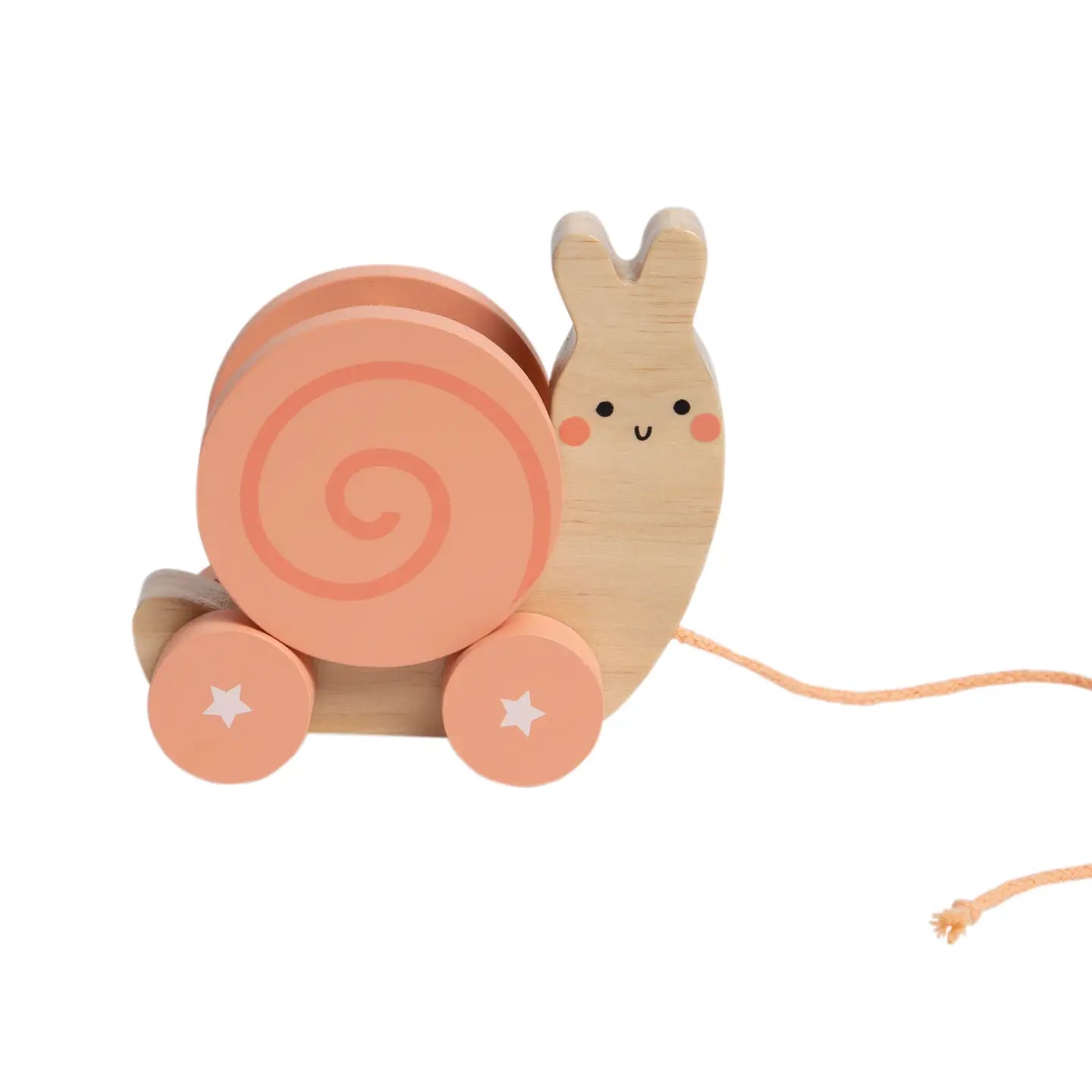 Pearhead | Snail Wooden Pull Toy | Vagabond | Apparel | Boutique