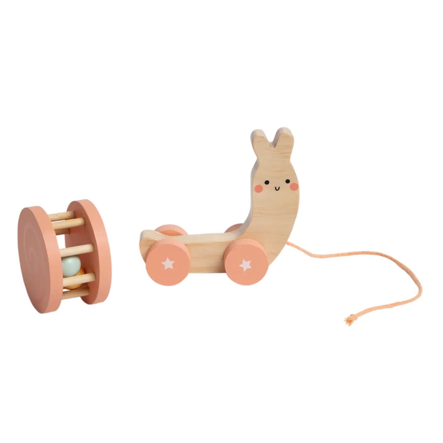 Pearhead | Snail Wooden Pull Toy | Stock | Vagabond | Apparel | Boutique