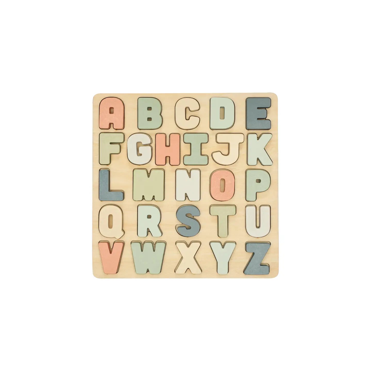 Pearhead | Wooden Alphabet Puzzle | Vagabond | Apparel | Boutique