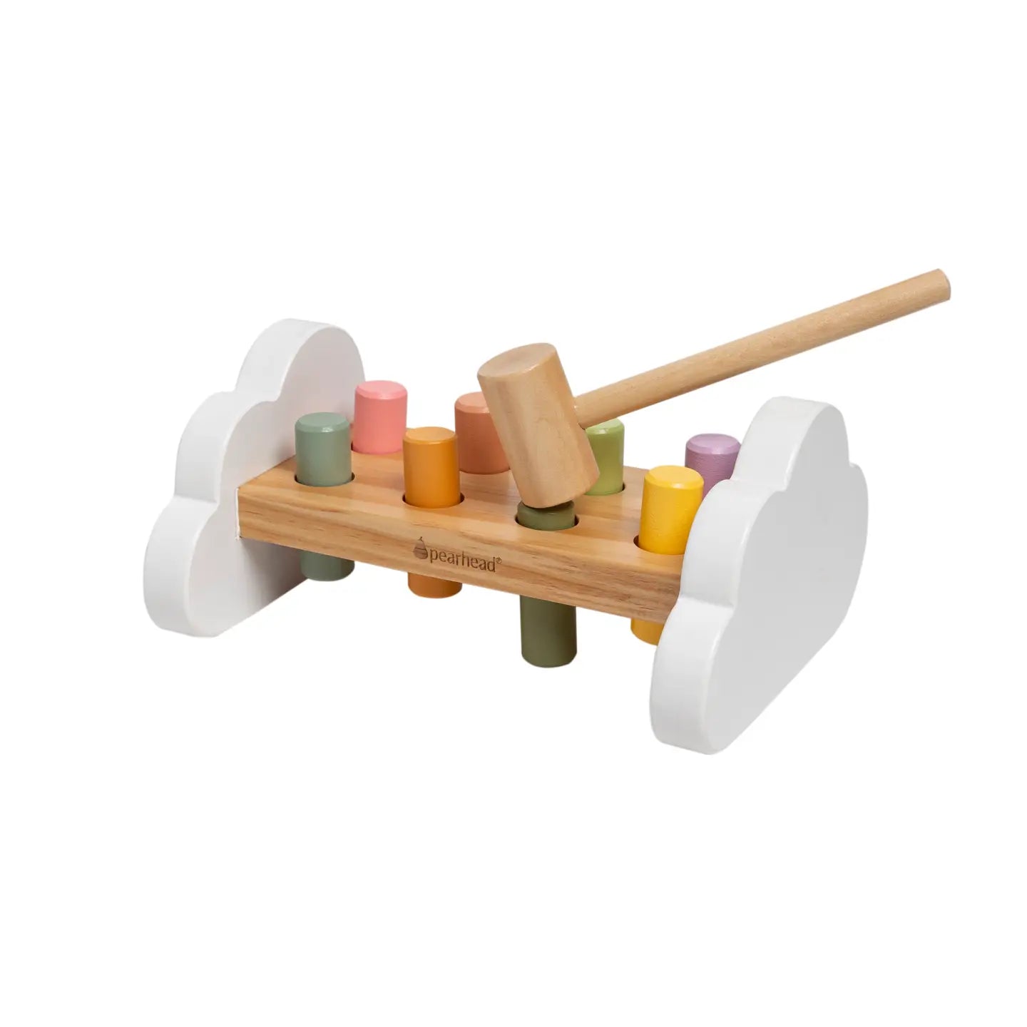 Pearhead | Wooden Hammer Bench Toy | Stock | Vagabond | Apparel | Boutique