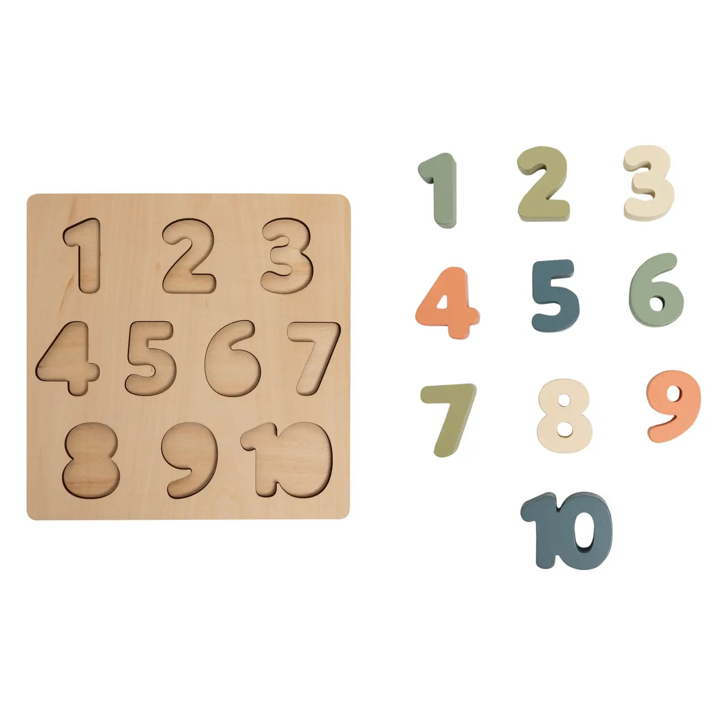 Pearhead | Wooden Numbers Puzzle | Stock | Vagabond | Apparel | Boutique