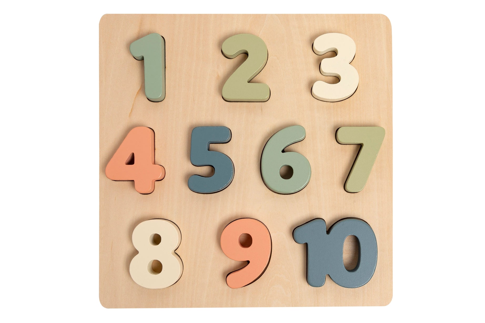 Pearhead | Wooden Numbers Puzzle | Vagabond | Apparel | Boutique