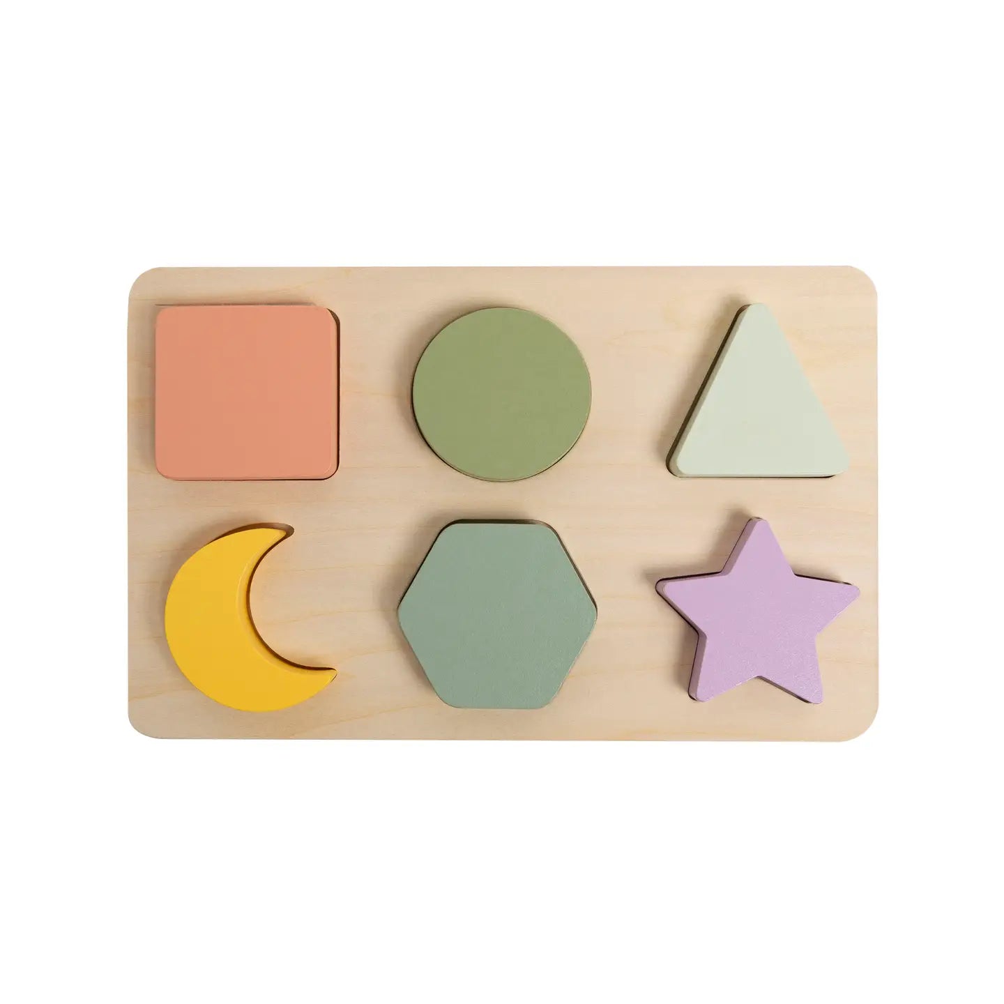 Pearhead | Wooden Shapes Puzzle | Vagabond | Apparel | Boutique