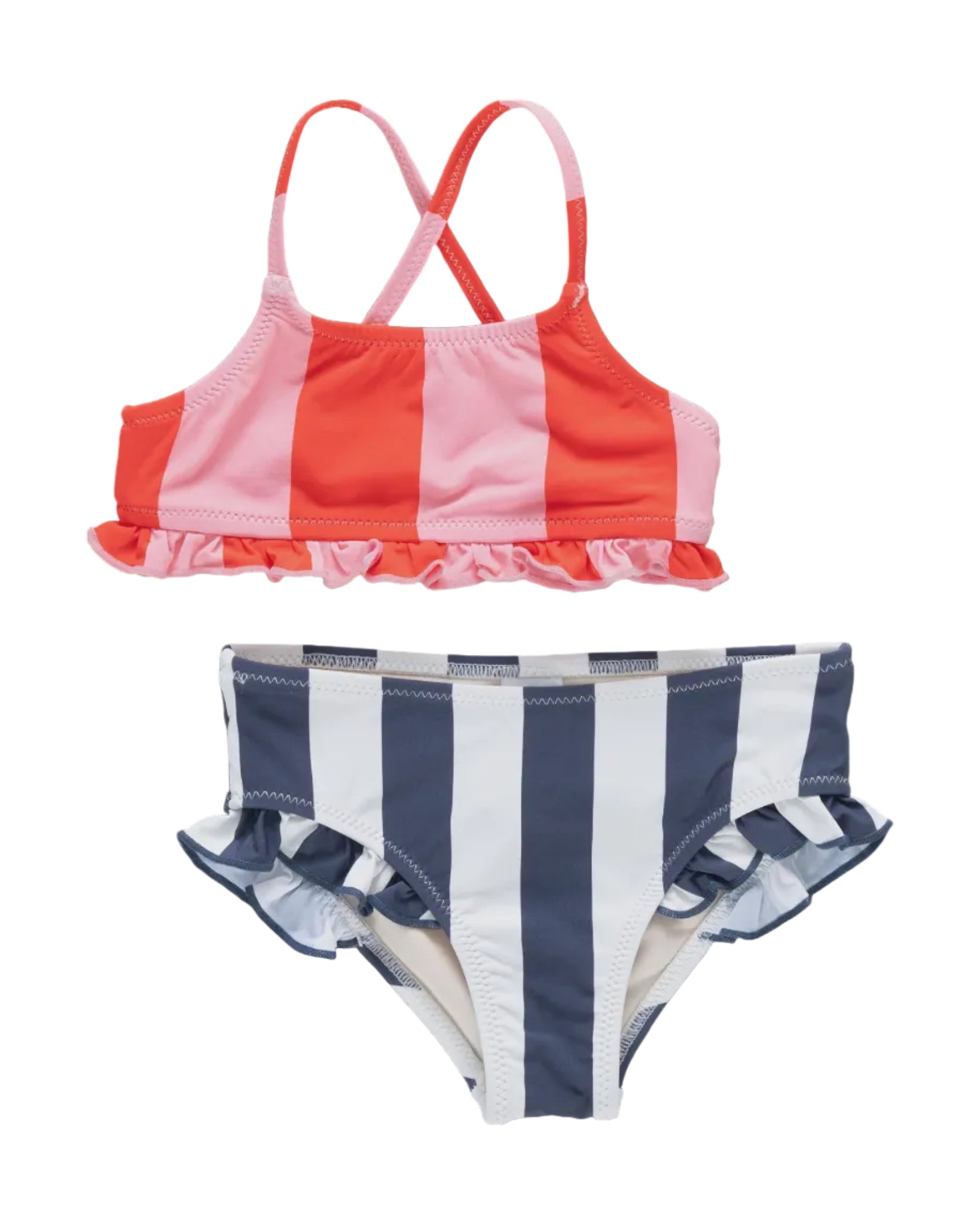 Pink Chicken | Girls Joy Bikini Stripe | Vagabond | Apparel | Boutique