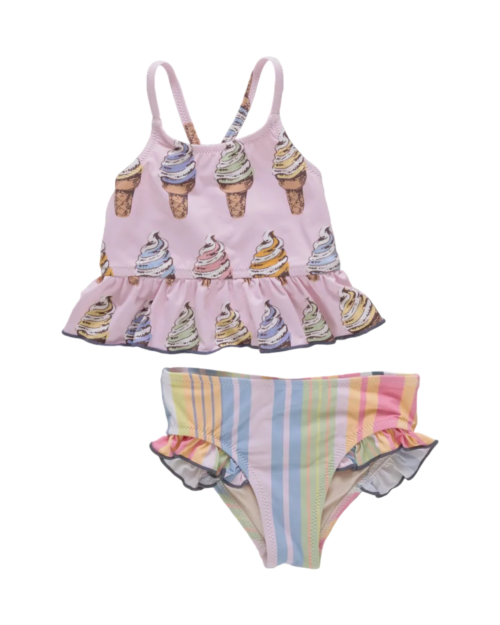 Pink Chicken | Girls Joy Tankini Soft Serve | Vagabond | Apparel | Boutique
