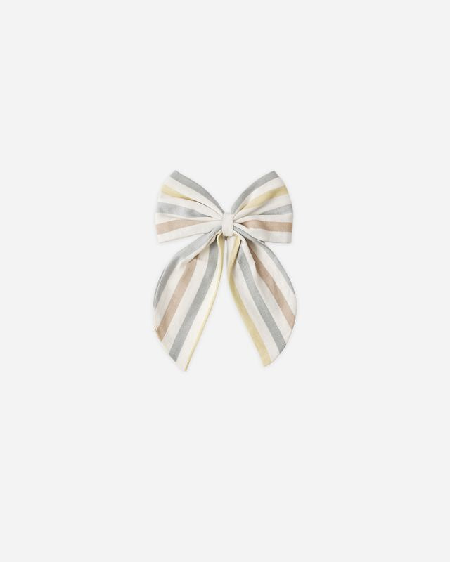Rylee & Cru | Oversized Bow Valencia Stripe | Vagabond | Apparel | Boutique