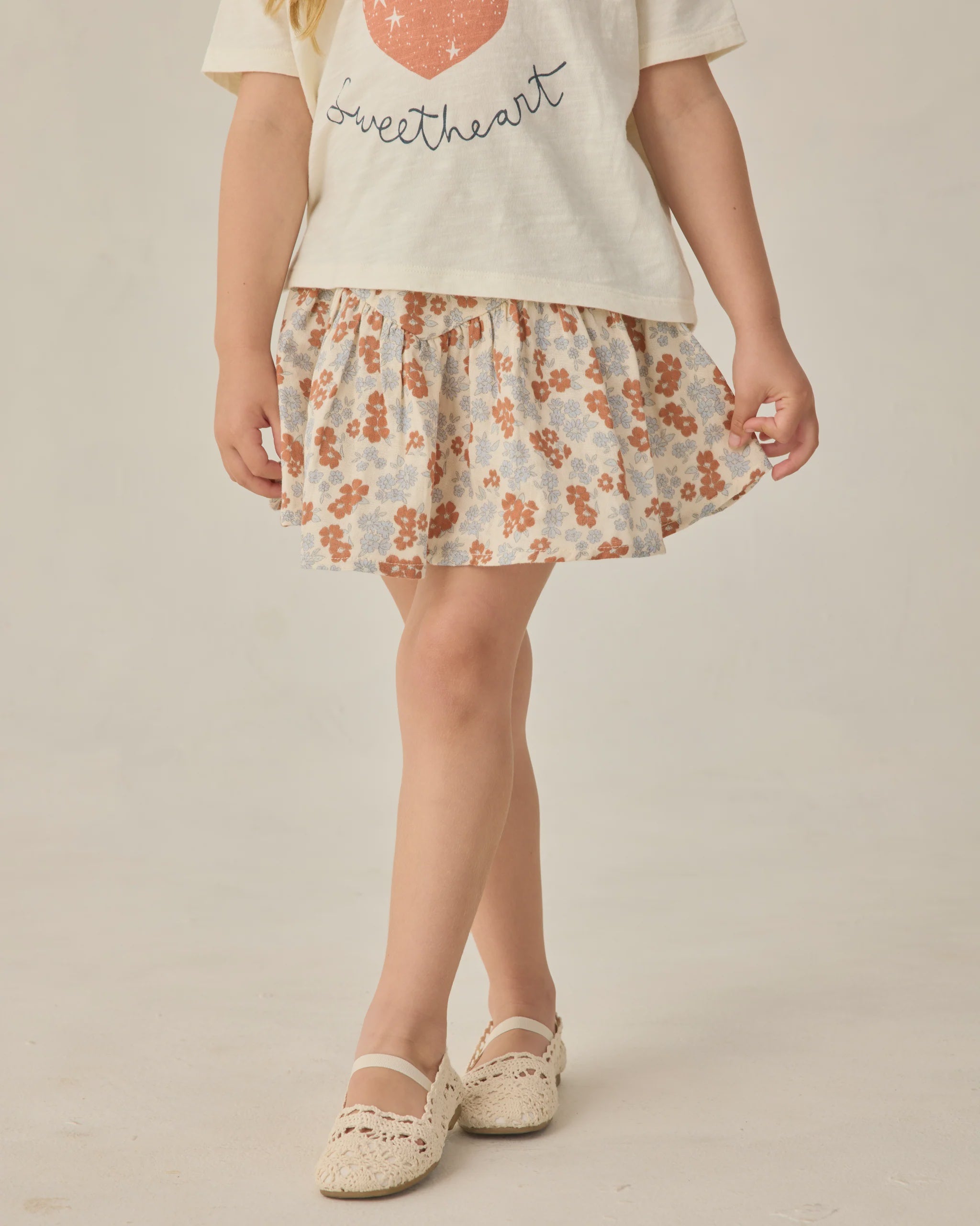 Rylee & Cru | Sparrow Skirt Americana Floral | Vagabond | Apparel | Boutique