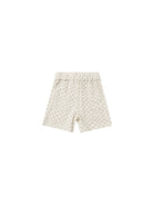 Rylee & Cru Bermuda Short Dove Check