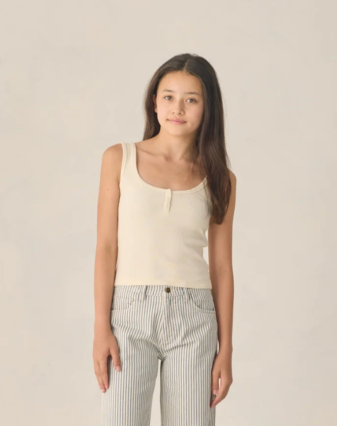 Rylee & Cru | Ribbed Tank | Natural | Vagabond | Apparel | Boutique