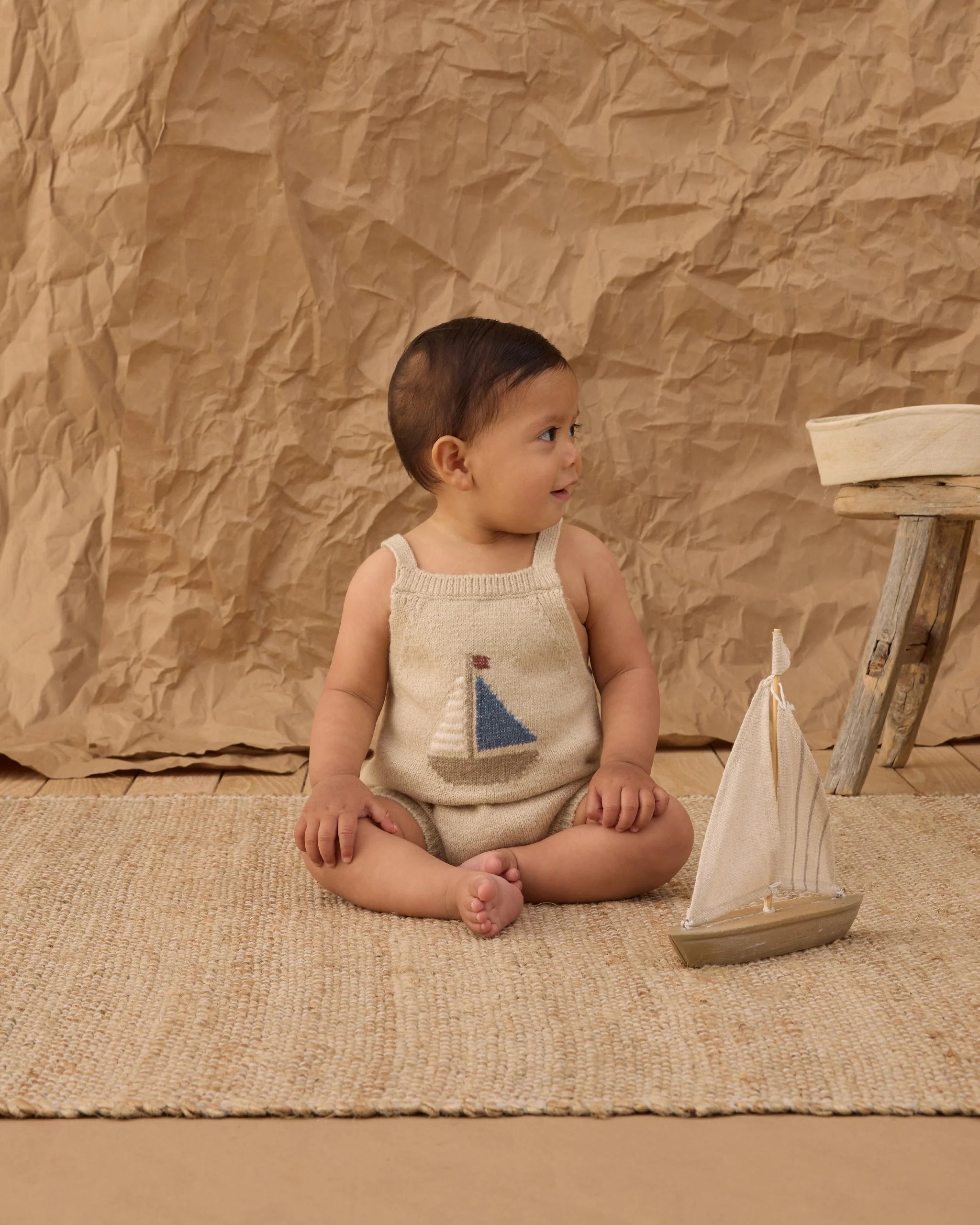Rylee & Cru | Fisher Romper Sailboat | Vagabond | Apparel | Boutique