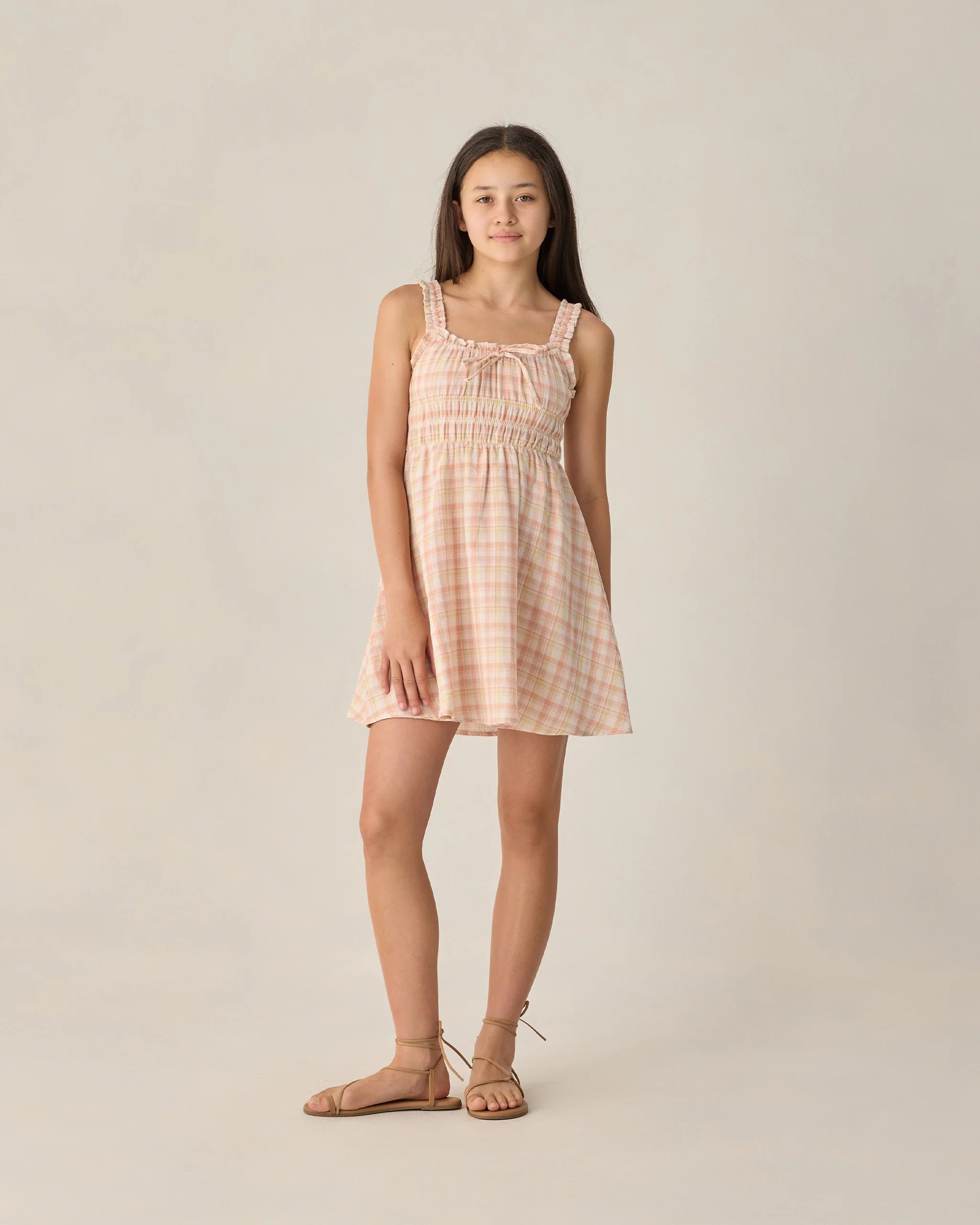 Rylee & Cru | Jane Mini Dress Summer Plaid | Vagabond | Apparel | Boutique