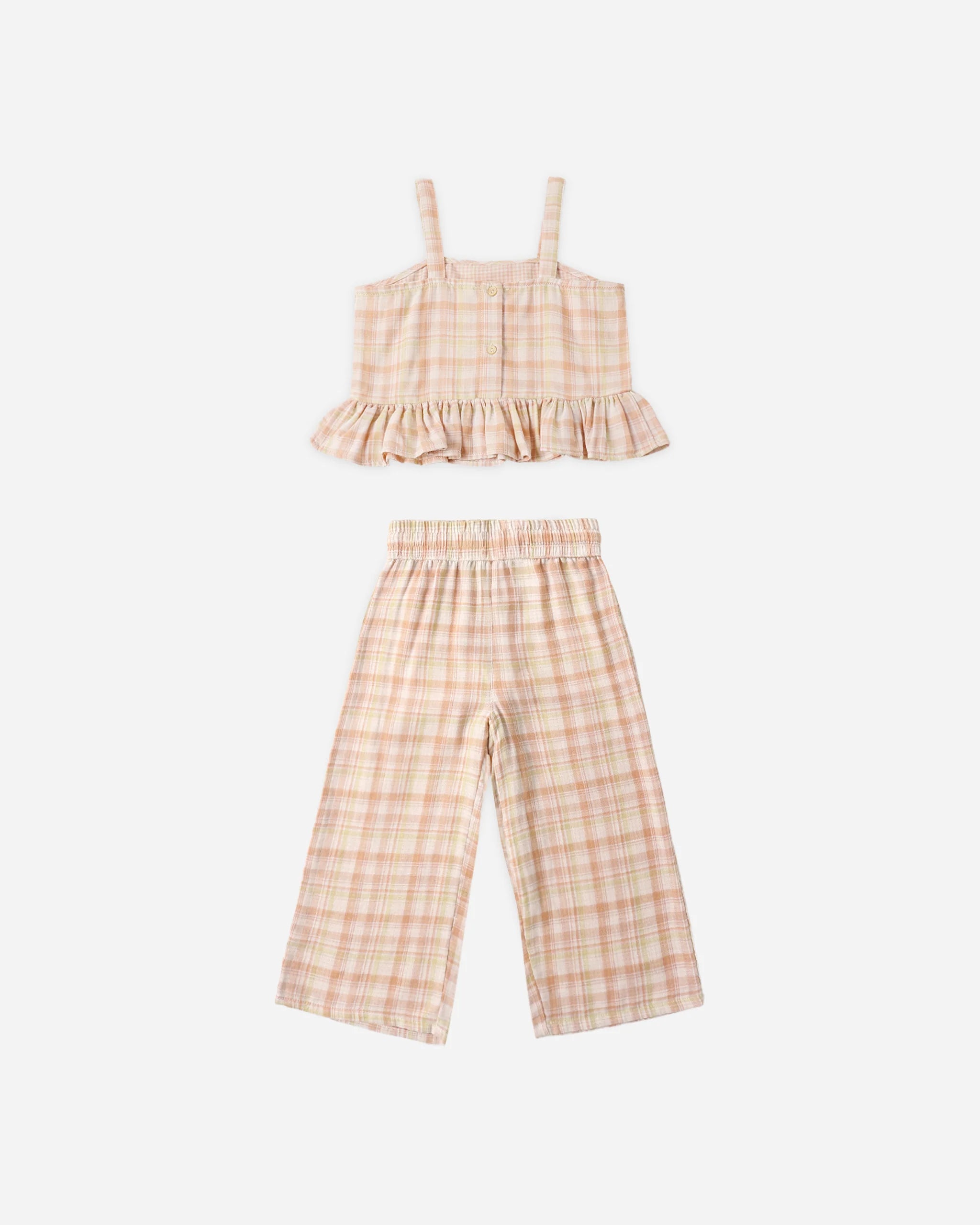 Rylee & Cru | Kayli Set Summer Plaid | Stock | Vagabond | Apparel | Boutique