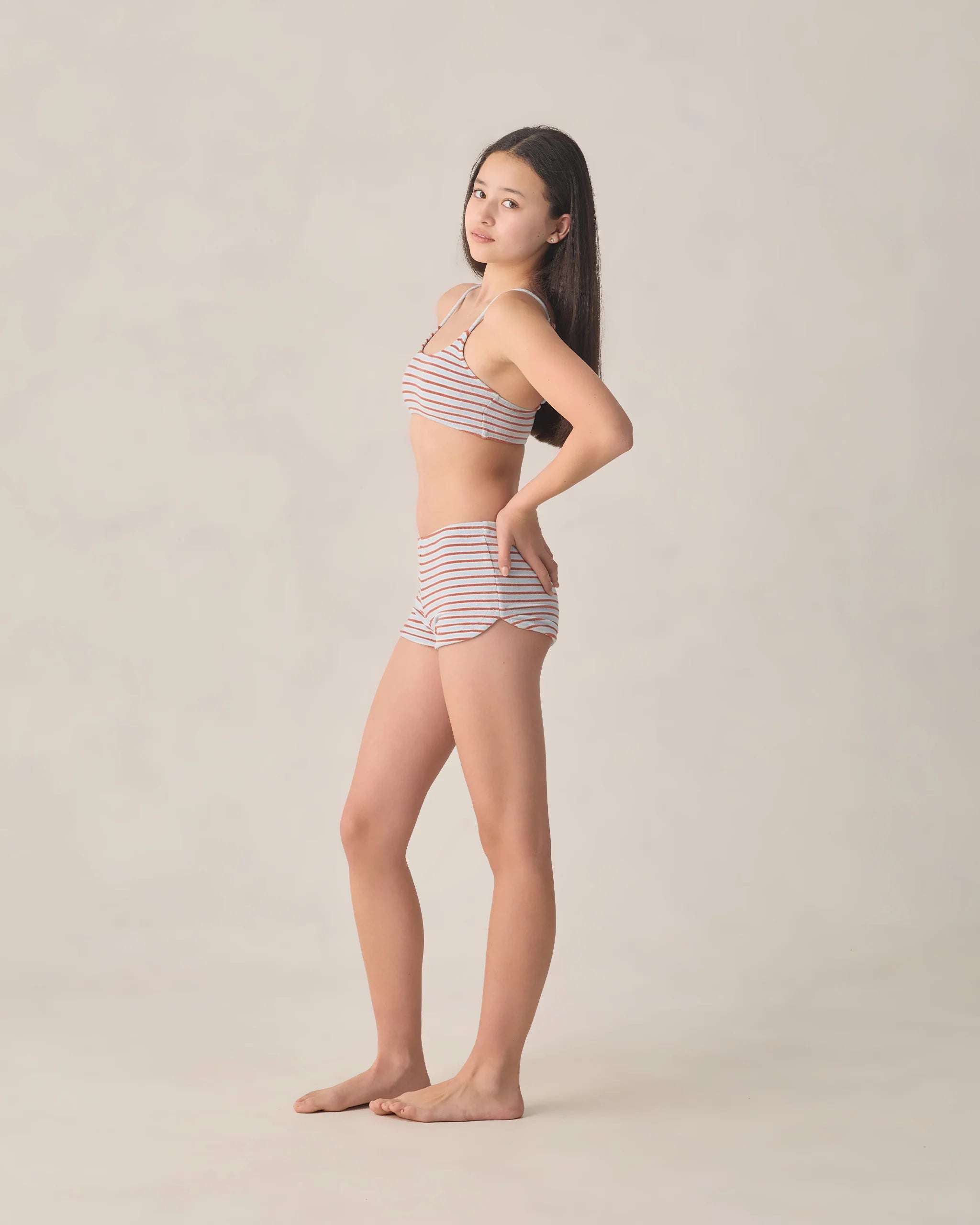 Rylee & Cru | Malia Bikini Set Americana Stripe | Tween | Side | Vagabond | Apparel | Boutique