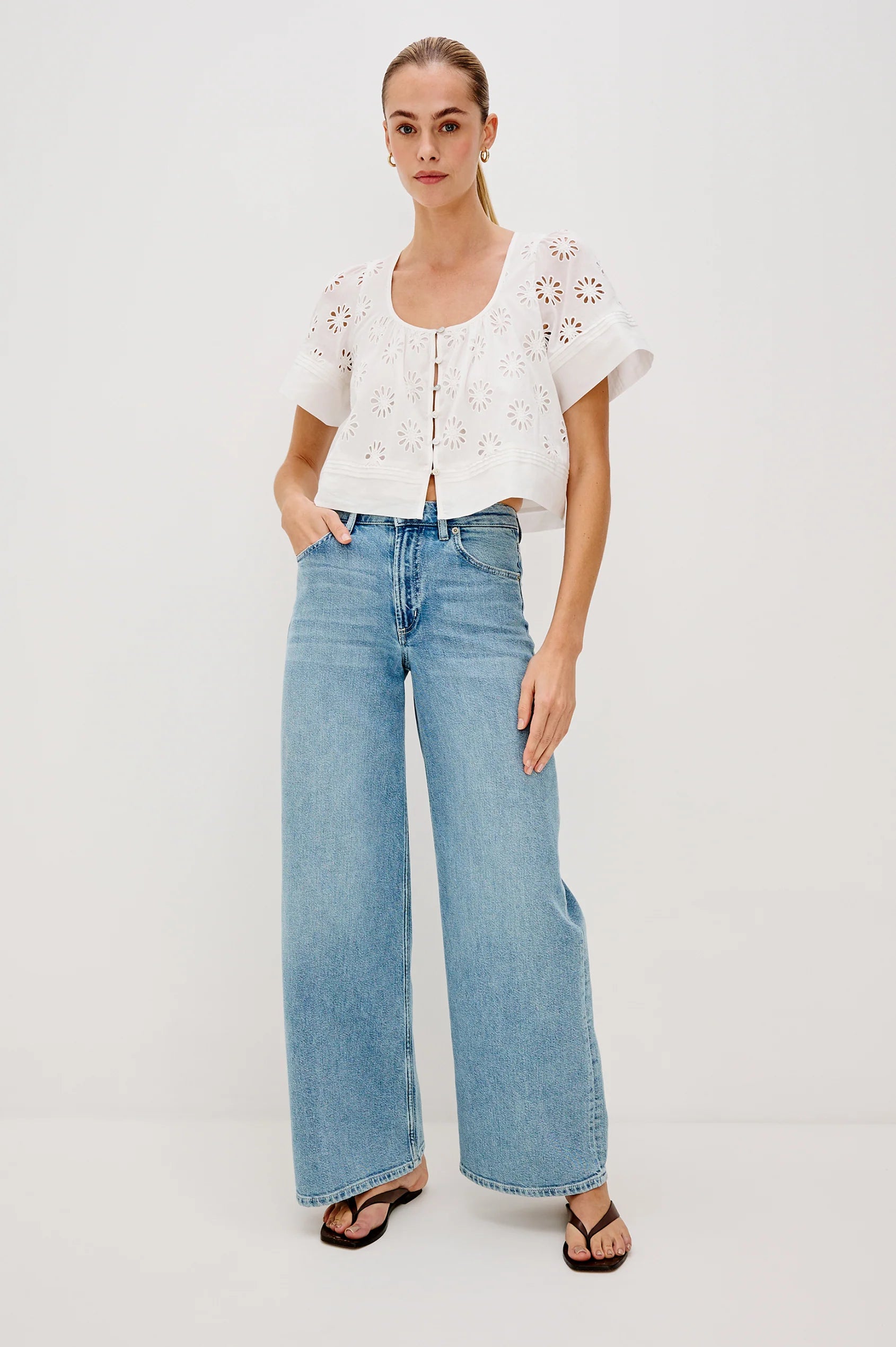 Rails | Bambina Top | White | Vagabond | Apparel | Boutique