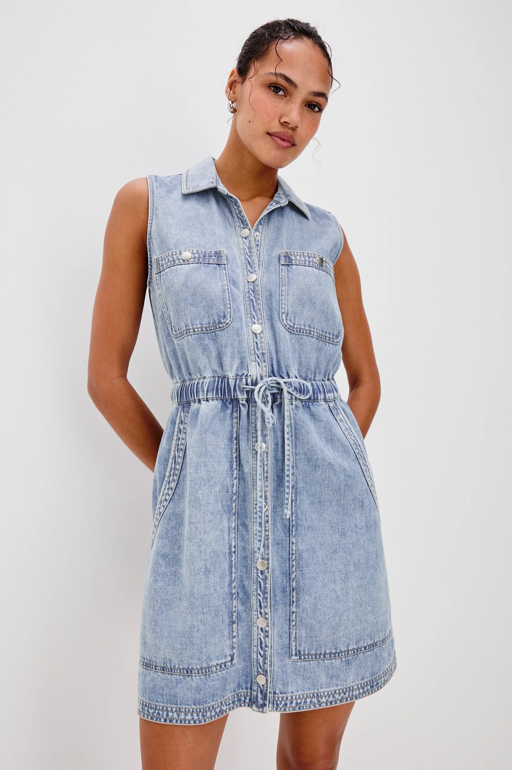 Rails | Erica | Dress | Faded Indigo | Vagabond | Apparel | Boutique
