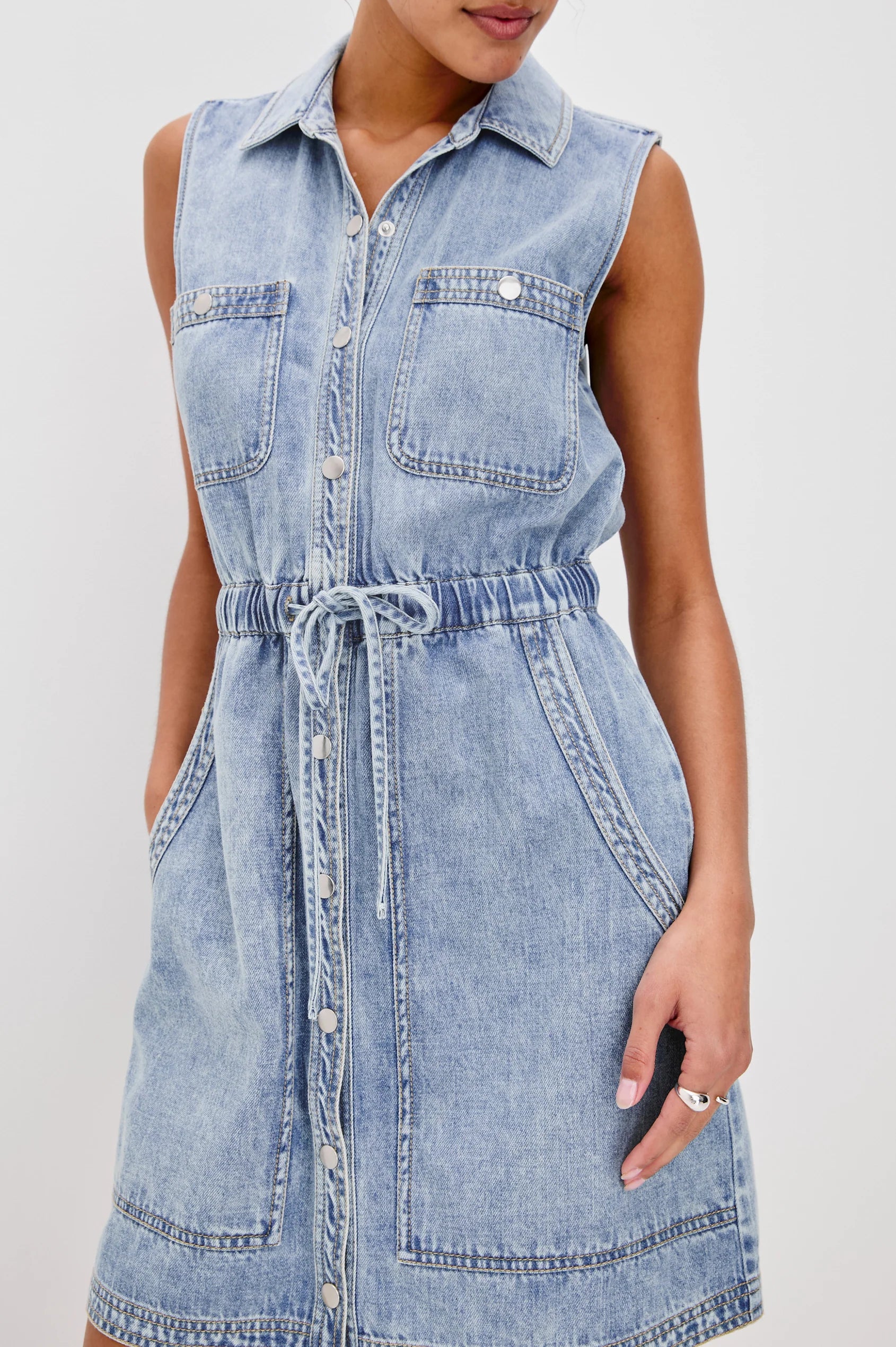 Rails | Erica | Dress | Faded Indigo | Vagabond | Apparel | Boutique