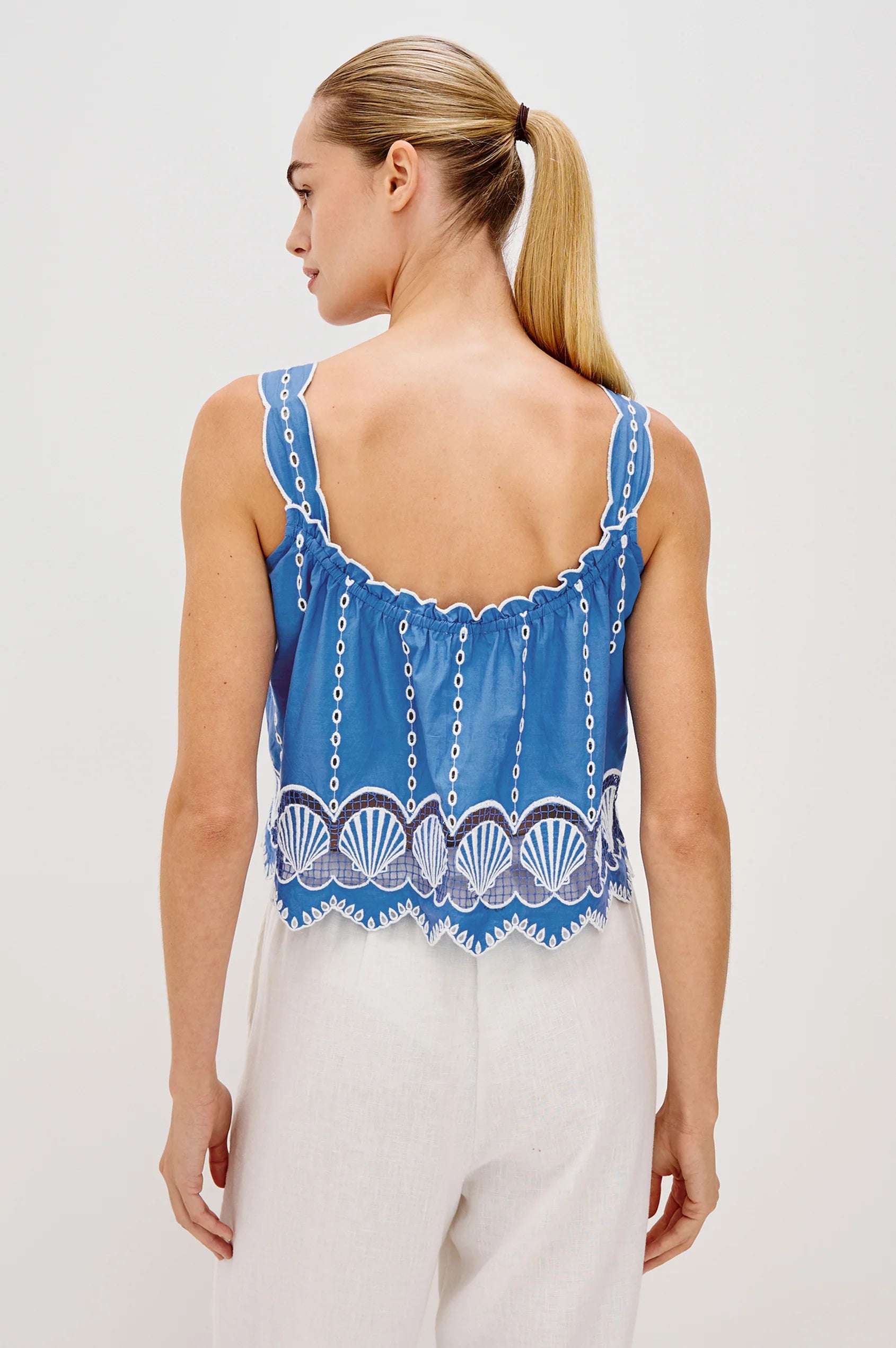 Rails | Esperanza Top | French Blue | Vagabond | Apparel | Boutique