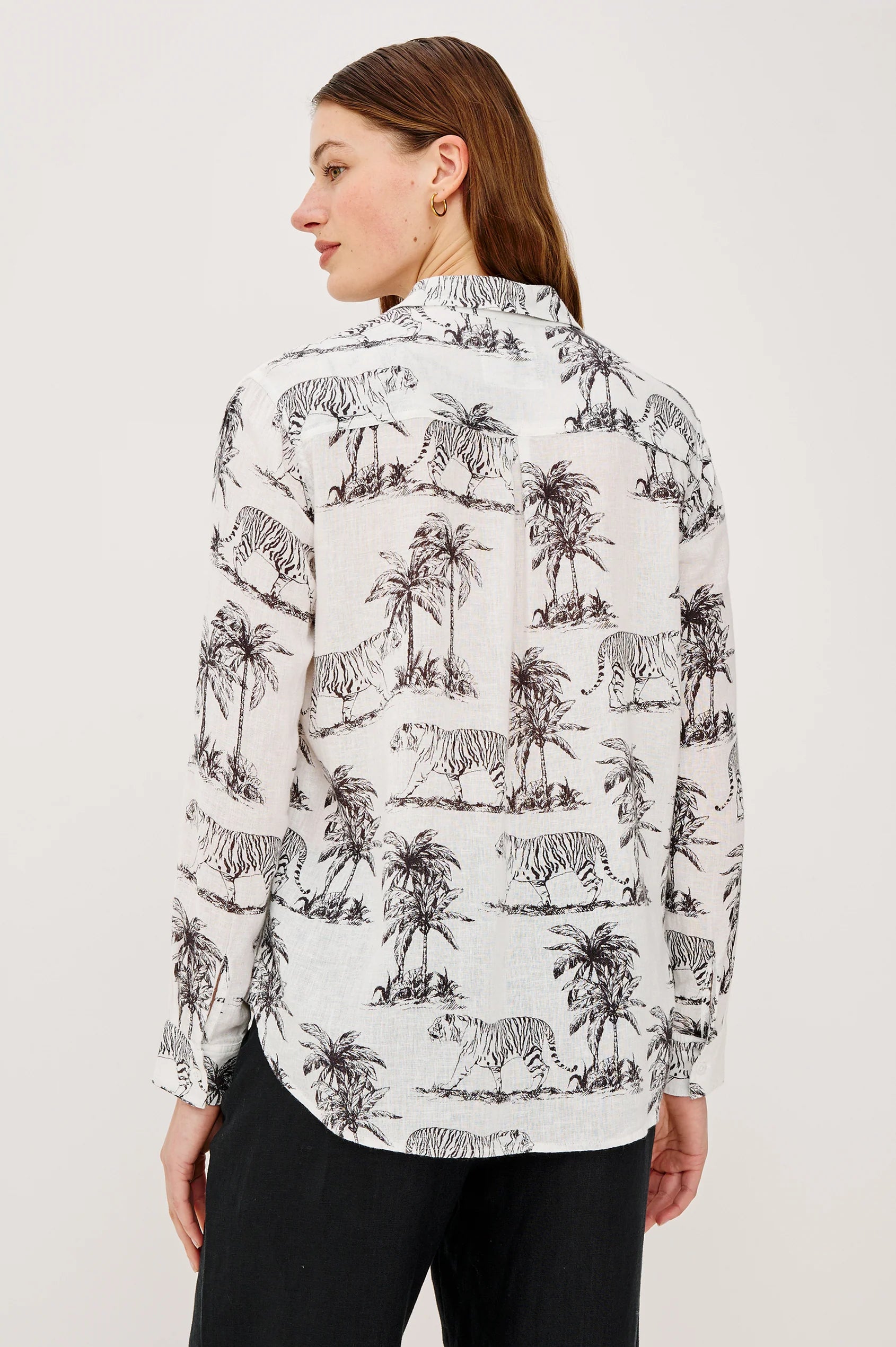 Rails Charli | Top | Ivory Bengal | Back | Vagabond | Apparel | Boutique