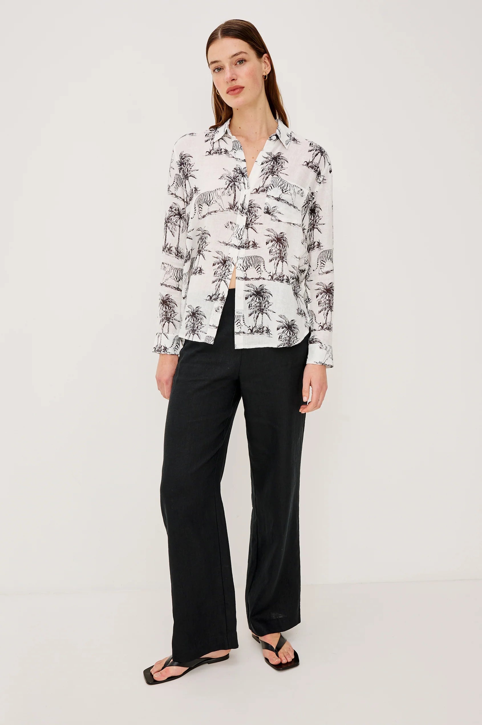 Rails Charli | Top | Ivory Bengal | Front | Vagabond | Apparel | Boutique