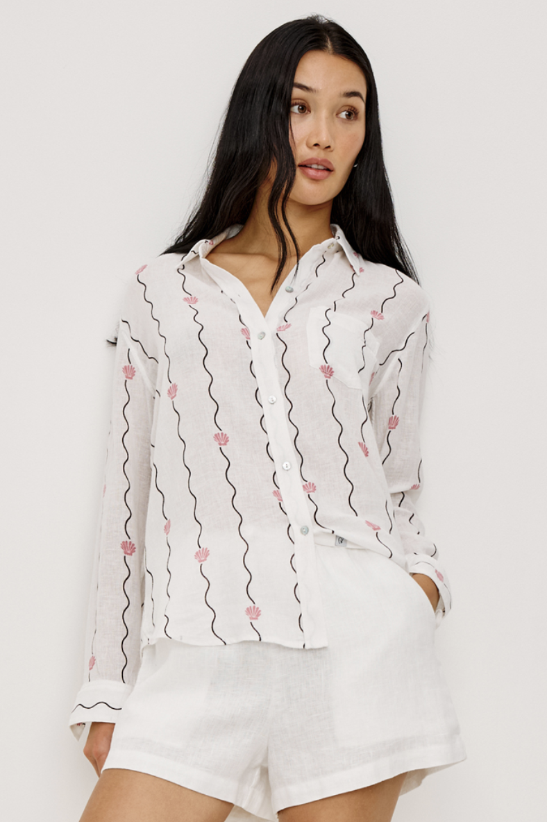 Rails Charli | Top | Stripe | Seashell | Vagabond | Apparel | Boutique