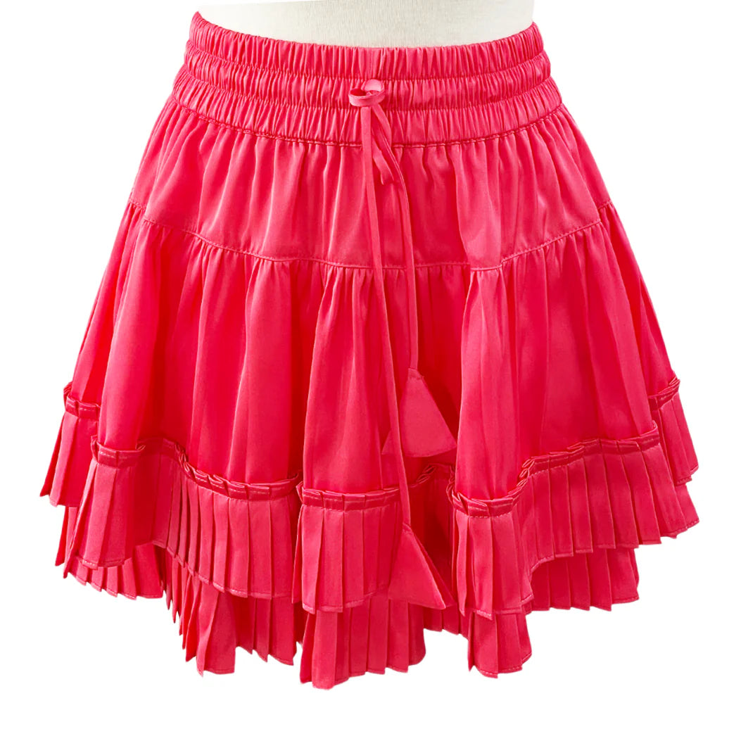 Reset | Sally Skort | Fiery Rose | Vagabond | Apparel | Boutique