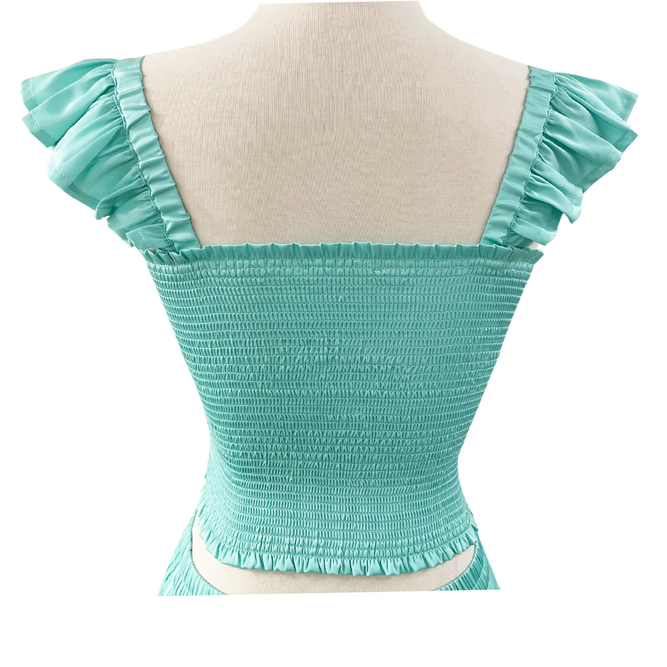 Reset | Liana Top | Back | Aqua | Vagabond | Apparel | Boutique