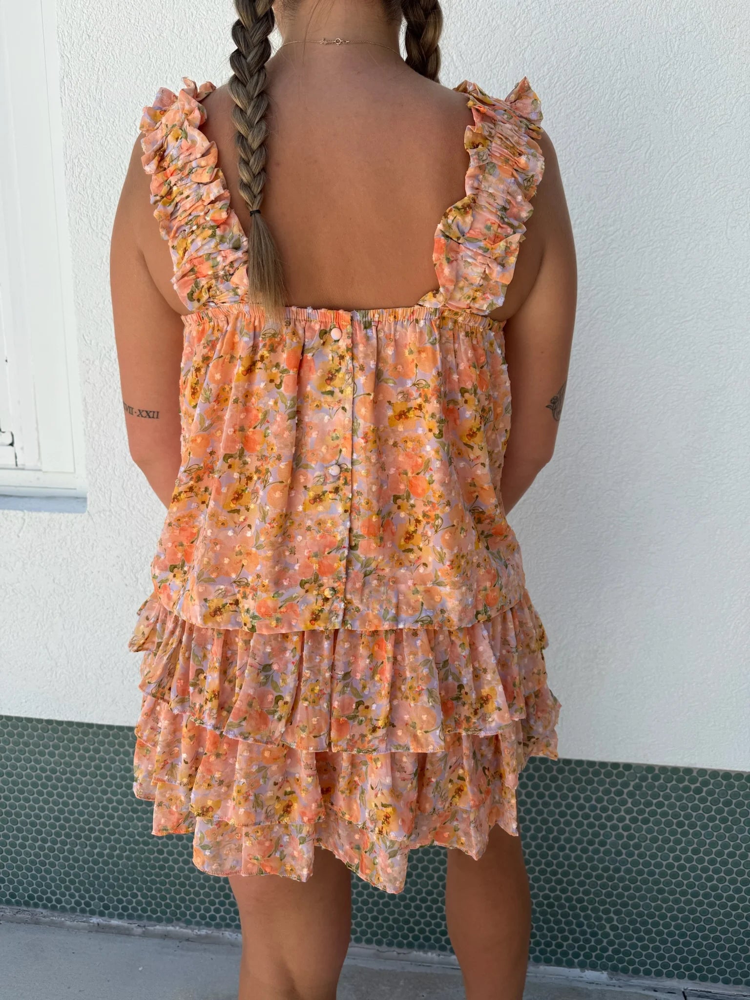 Reset | Mila Skort | Model | Back | Vagabond | Apparel | Boutique