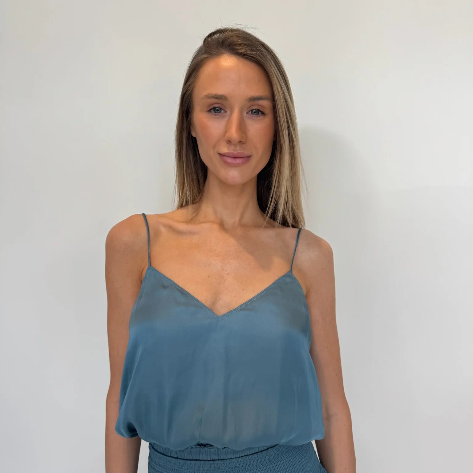 Reset | Silky Amore Top | Dark Teal | Vagabond | Apparel | Boutique