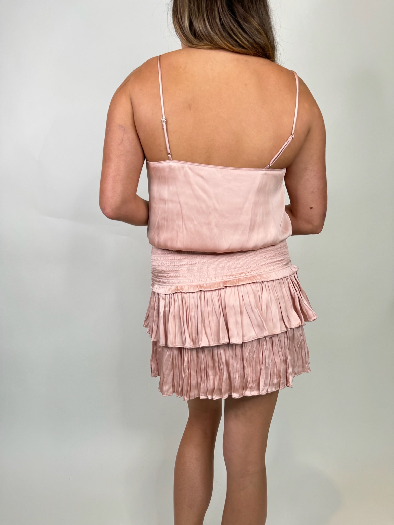 Reset | Silky Amore Top | Back | Rose | Vagabond | Apparel | Boutique