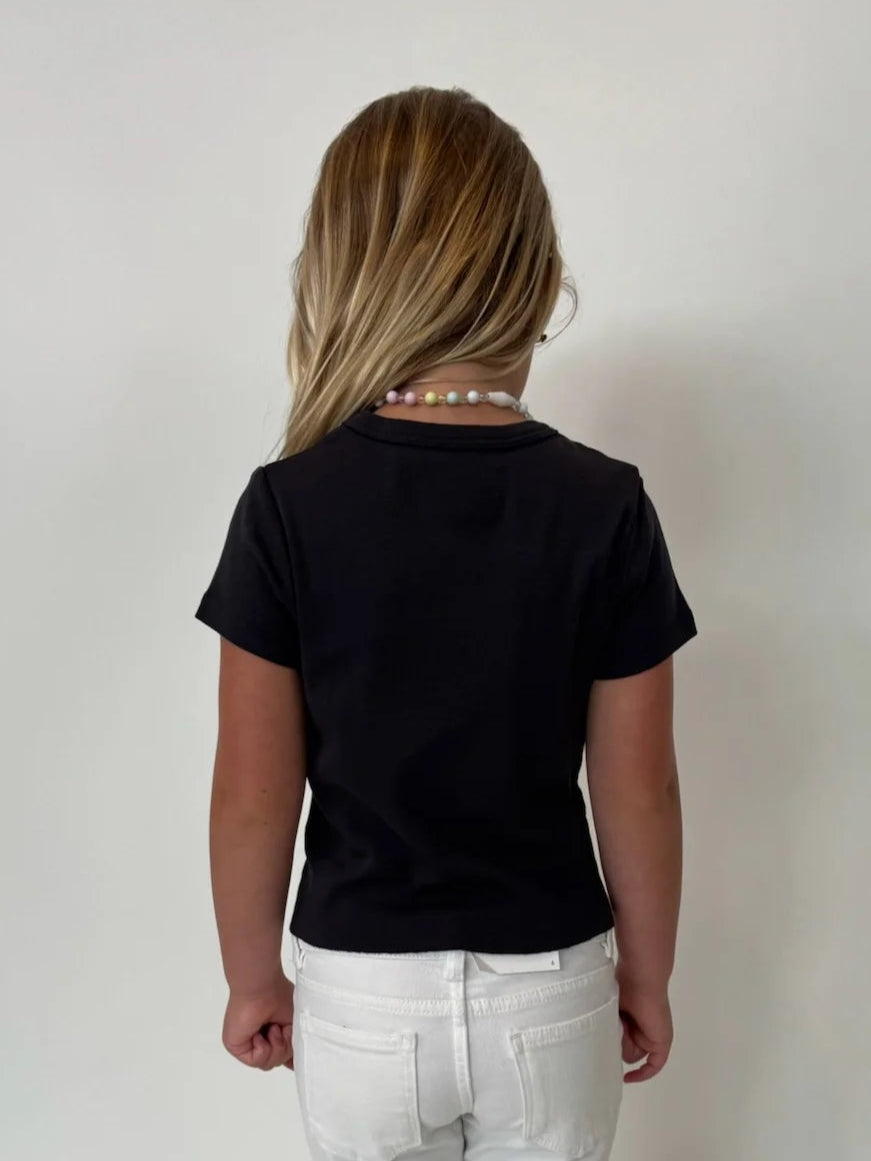 Rowdy Sprouts | Nirvana Smiley Tee | Vagabond | Apparel | Boutique