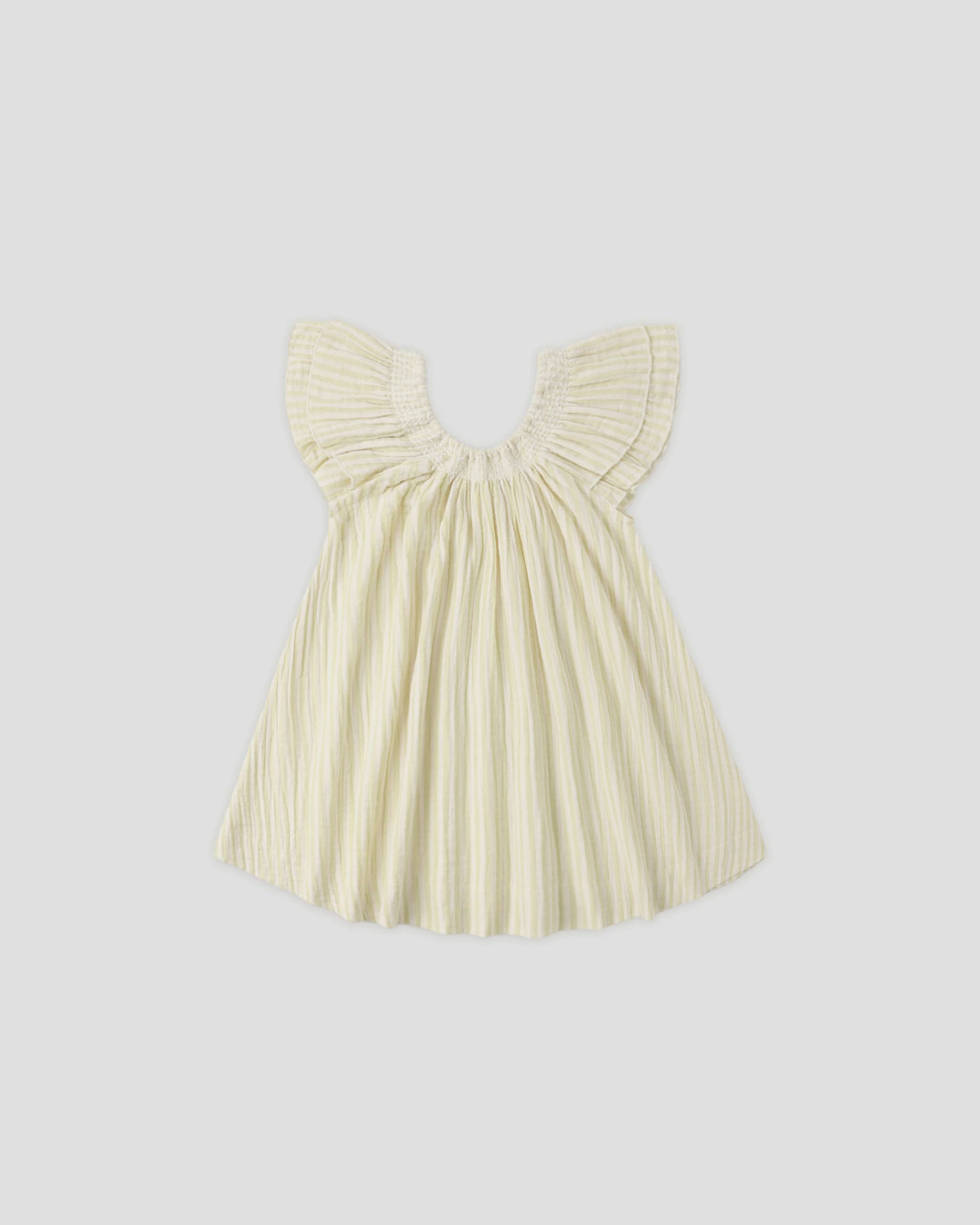 Rylee & Cru | Lucia Dress Citron Stripe | Stock | Vagabond | Apparel | Boutique